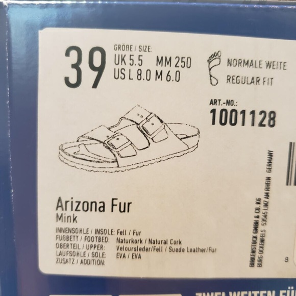 ✨Birkenstock Arizona Shearling Sandal in Tan✨ - Picture 13 of 13